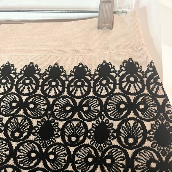 🖤 Alexander McQueen Designer Black and Pale Pink Pencil Skirt - Picture 5 of 8